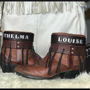 Thelma & Louise boot cuffs (cuffs only)